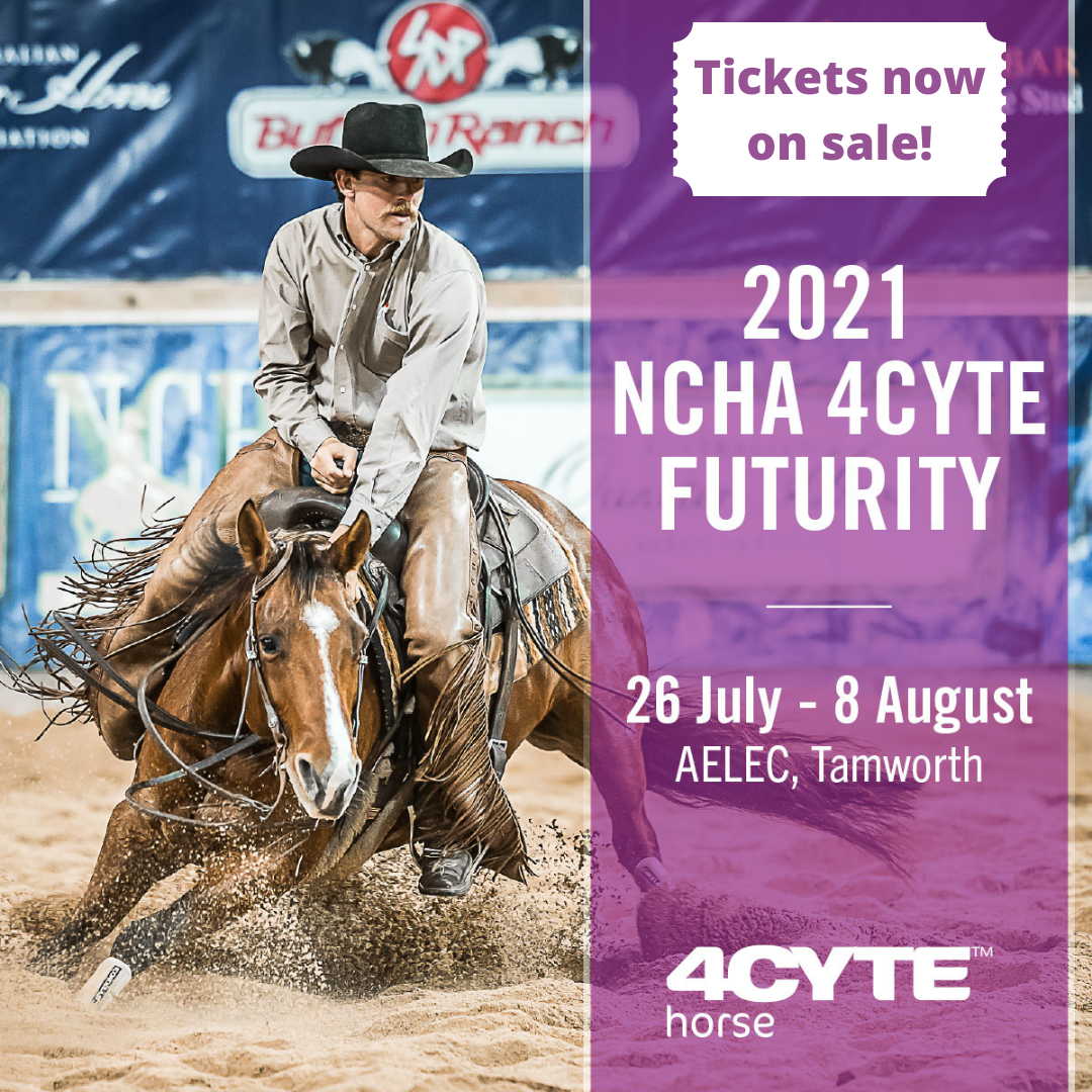 2021 NCHA 4CYTE FUTURITY TICKETS National Cutting Horse Association